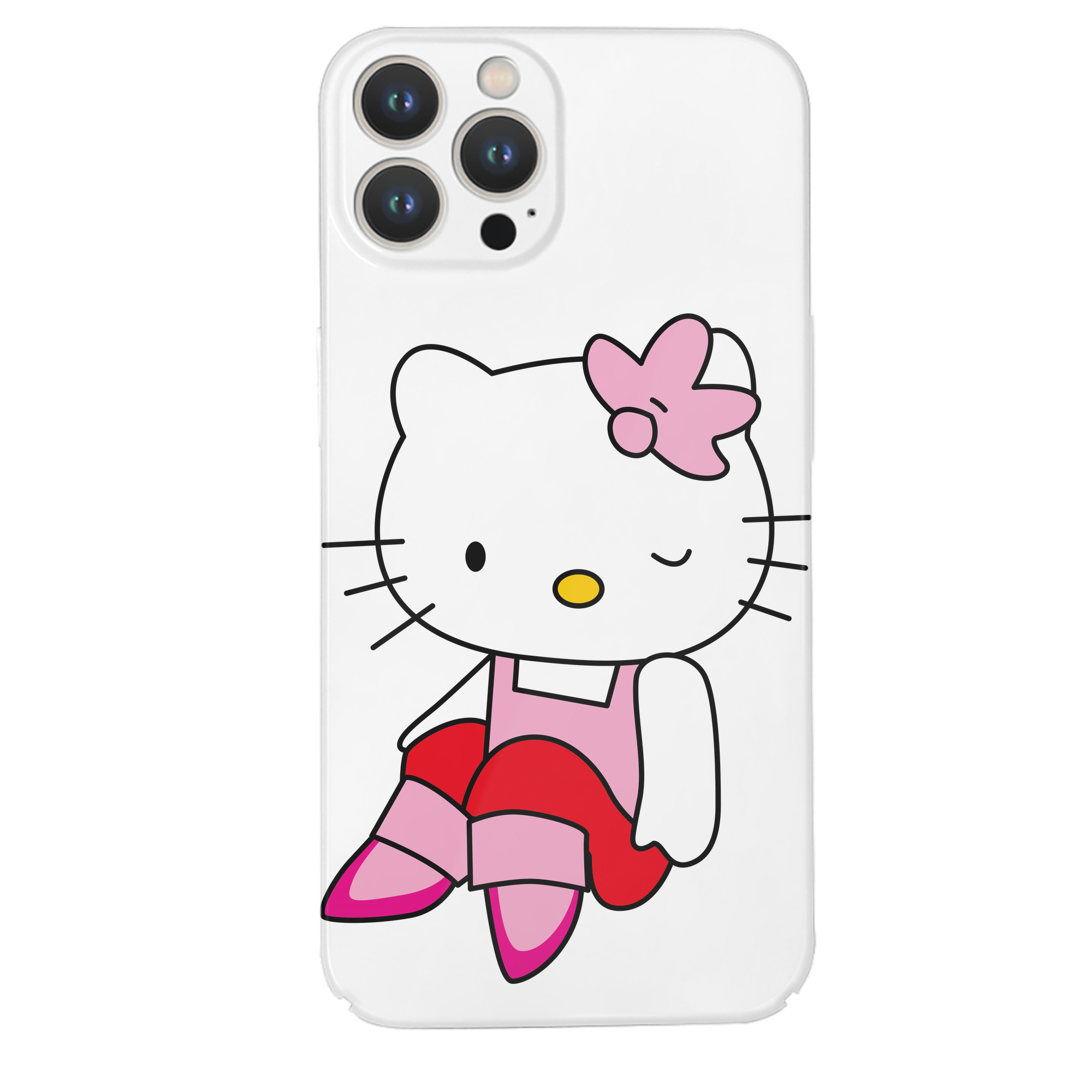（画像用） Hello Kitty ハローキティ 【iPhone 14シリーズ対応】ハードケース
